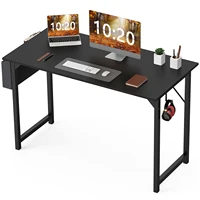 JHK Computer Desk Writing Study Office Gaming Table Modern Simple Style Compact with Side Bag Headphone Hook Easy Assembly 1