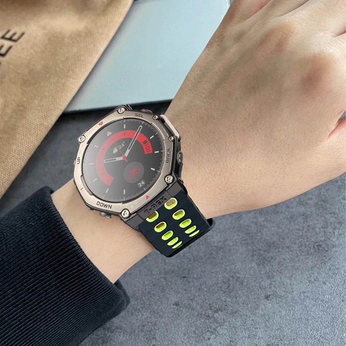 Ocean Band Sports Silicone Strap Bracelet