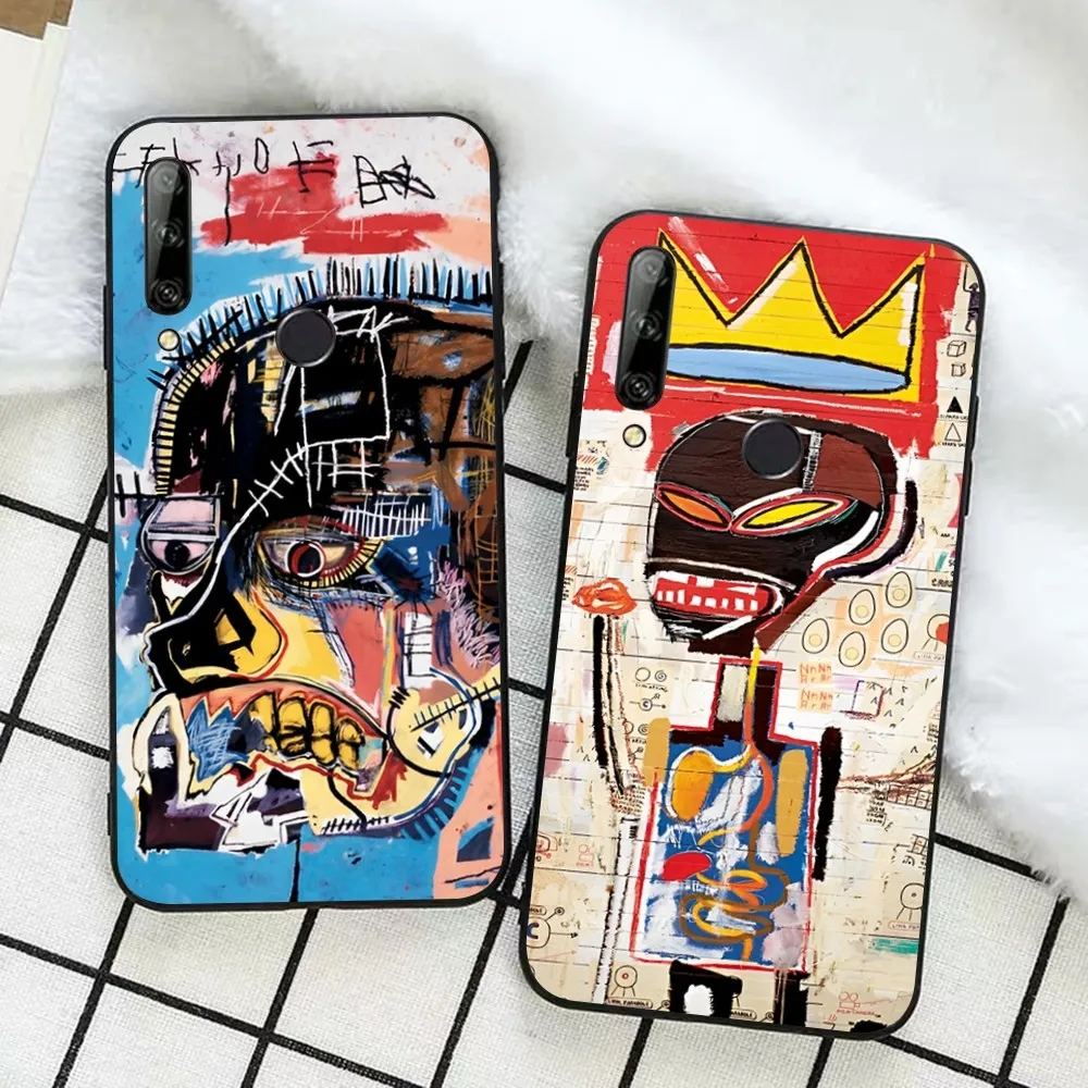 J-Jean-M-Michel B-Basquiats Art Phone Case Per Huawei Honor 10 Lite 9 20 7A Pro 9X Pro 30 Pro 50 Pro 60 Pro 70 Pro Plus