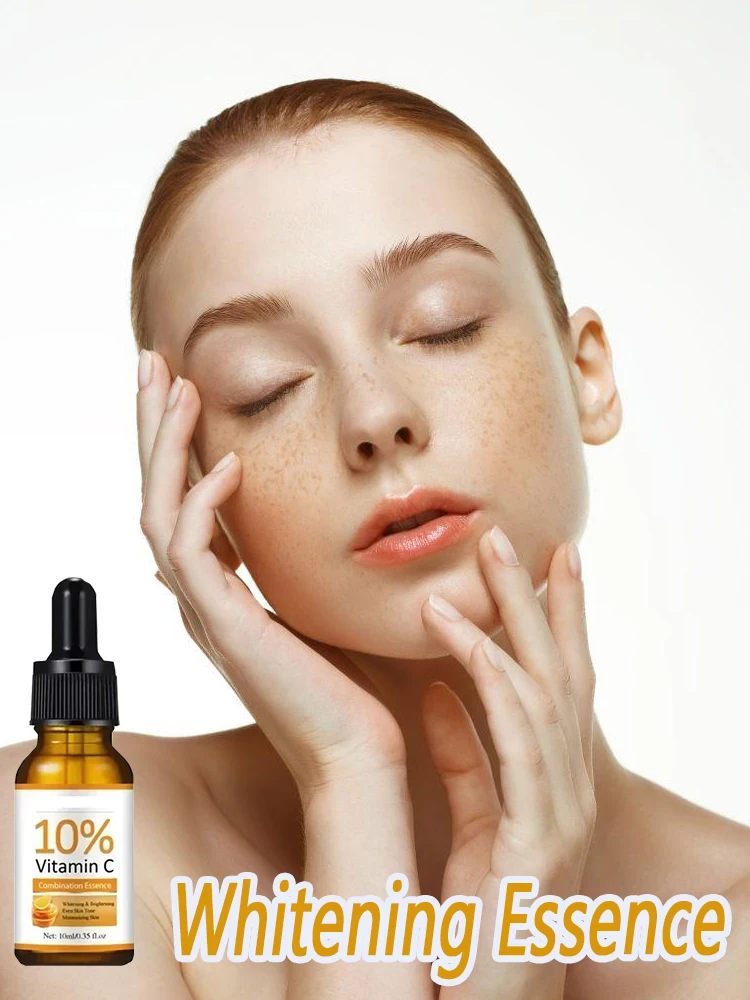 Facial Whitening Serum Eliminates Wrinkles Firms Skin Removes Color Spots Diminishes Fine Lines Remove Melanin Care