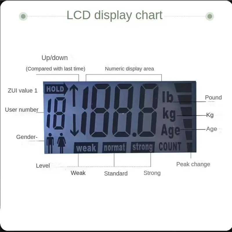 Ŀ Ʈ̴׿  ڵ ° ׸ 跮, ͸ , ׸  ׽, USB LCD ũ ڵ ׸, 265Lbs/120Kg