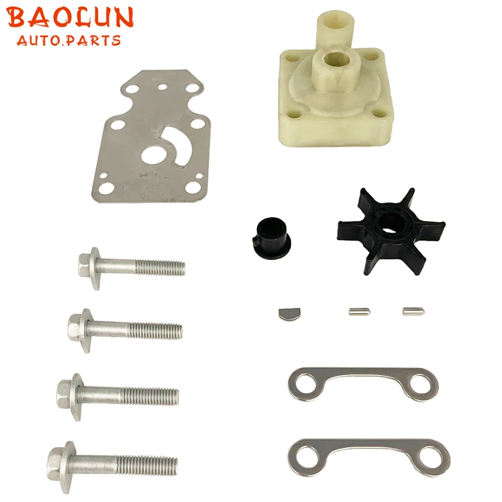 

BAOLUN Water Pump Repair Kit 6AH-W0078-01 6AH-W0078-00-00 6AH-W0078 6AH-W0078-00 For Yamaha Outboard 4T F9.9 F13.5 F15 F20