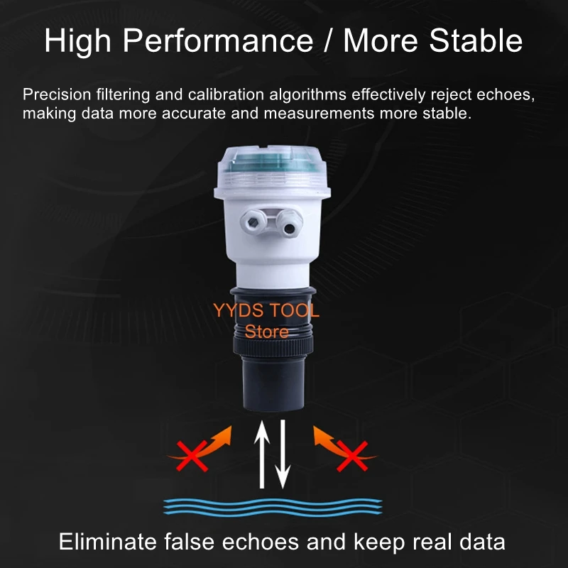 

One-piece ultrasonic level meter Split level sensor level water level meter control Ultrasonic level meter