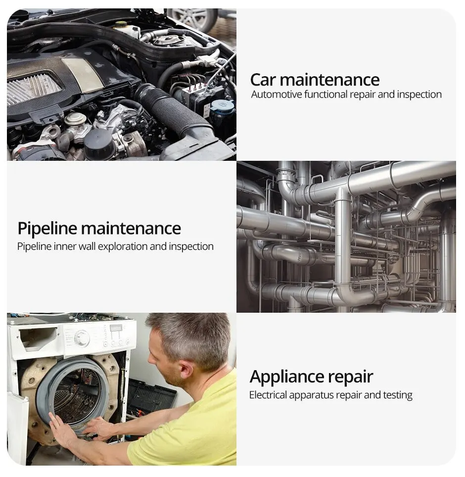 S0dcc11747141466bacac72ff4ecb95f2K Wireless Endoscope 1080P Single and Dual Lens WiFi Borescope Inspection Camera Waterproof Snake Pipe Camera For Android IOS Mallzona