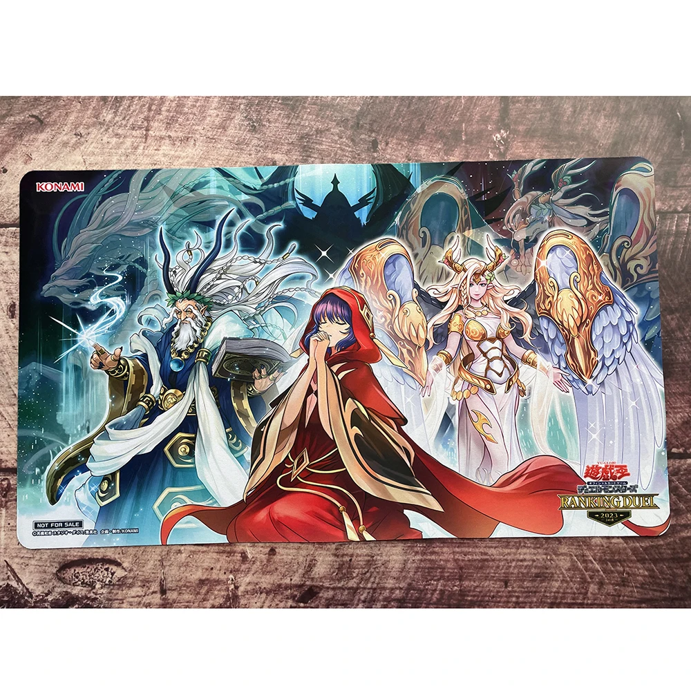 

Yu-Gi-Oh Silenforcer Lo, the Prayers of the Voiceless Voice Playmat Card Pad YGO Mat KMC TCG yugioh Mat-369