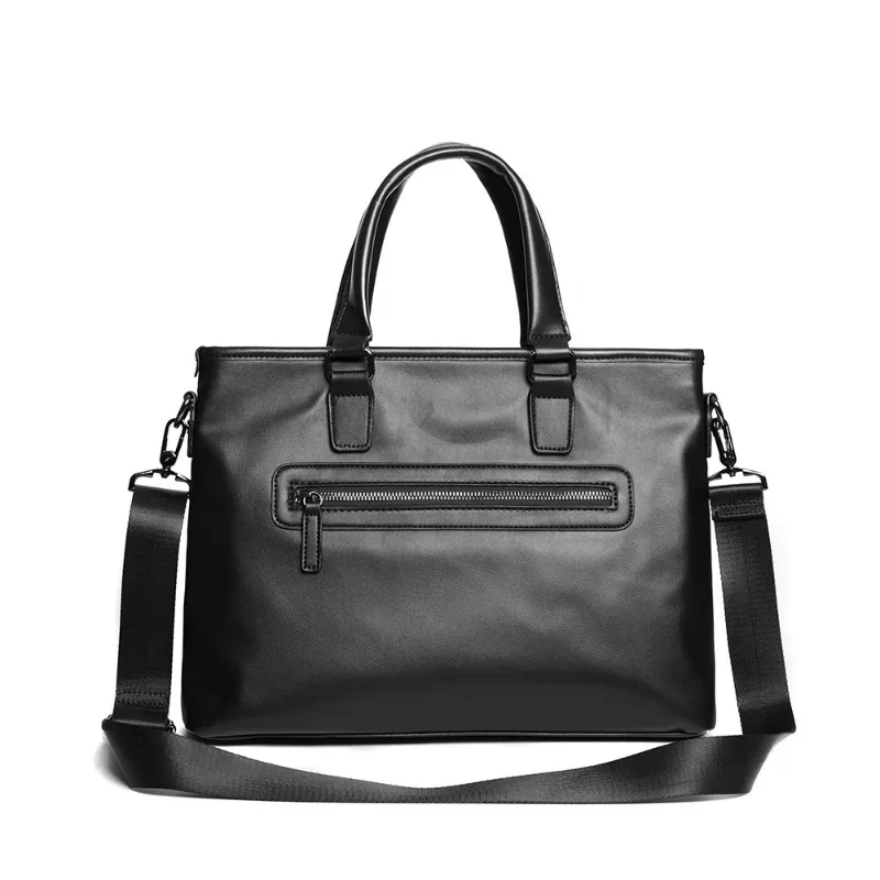 Fashion Striped Men's Top-Handle Bag Business Men Handbag Multifunction Shoulder Messenger Bag Men Briefcase 15 inch Laptop Bag