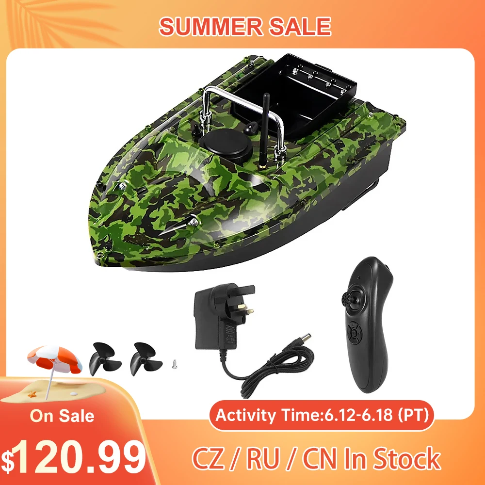 Smart Fishing Bait Boat 500m Remote Control Fish Fishing Rc Wireless Bait Boat Fishing Tools