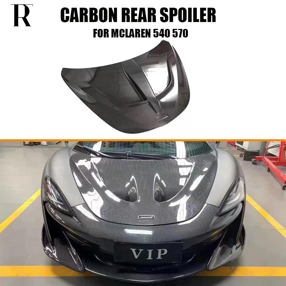 Передний бампер из углеродного волокна, капот двигателя, капот для Mclaren 540c 570s 650s MP4-12C