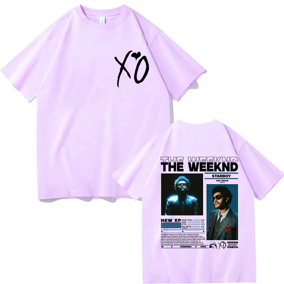 مغني الراب The Weeknd ألبوم ميرش تي شيرت الرجال ال...