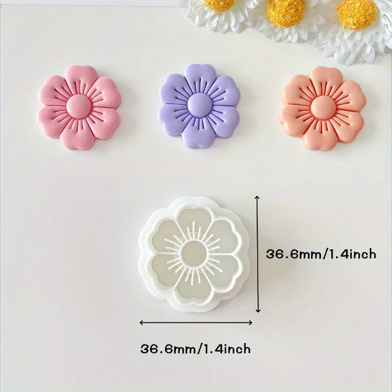 1Pc 소프트 세라믹 폴리머 클레이 컷팅 머신 로맨틱 꽃 모양 커팅 몰드 DIY 수제 귀걸이 쥬얼리 펜던트 만들기 도구