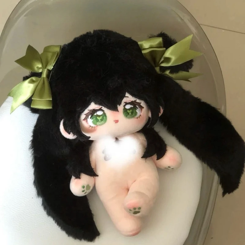 20cm 애니메이션 게임 아너 오브 킹스 귀여운 코스프레 부드러운 면 소재 인형 본체(골격 포함) 선샹샹 DIY 드레스업 장난감 피규어 선물