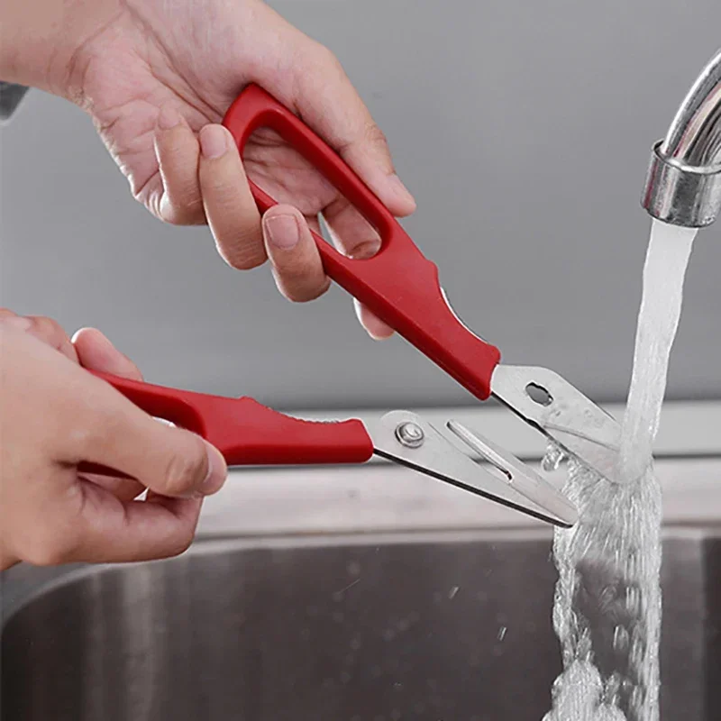 Stainless Steel Seafood Scissors Shrimp Crab Shellfish Peeler Multifunctional Kitchen Tools
