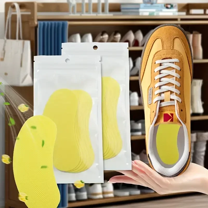 Shoe insoles 12/240pcs Shoes Deodorant Sticker Deodorant Foot Odor Deodorants Sneaker Smell Fresh Fruity Aroma Insole Sterilization Sticker