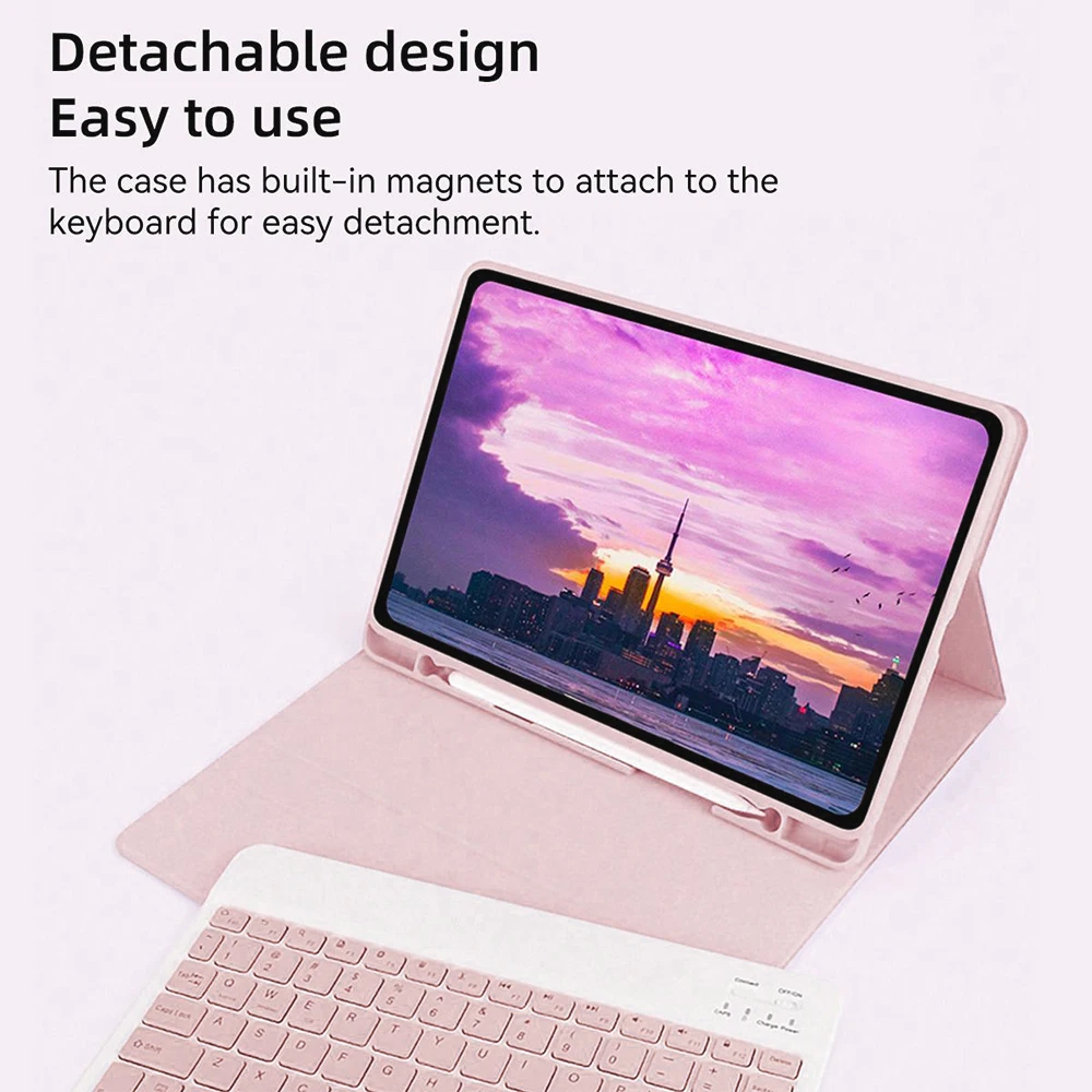 Universal iPad Keyboard Case with Enhanced Compatibility and Protection