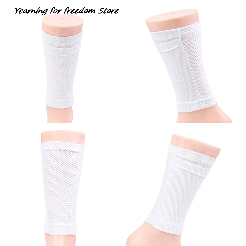 Sports Soccer Shin Guard Pad Sleeve Sock Leg Support Football Compression Calf Sleeve Shinguard Adult Teens Children 1 Pair shin guard pads soccer shin guards
