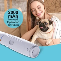 Dog Nail Grinder USB Rechargeable Electric Pet Paws Clipper & Trimmer Painless Paws Grooming Quiet 2-Speed Dog Nail File 5
