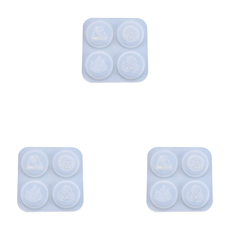 

3 шт., силиконовая эпоксидная форма