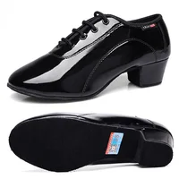 New Latin Dance Shoes Tango Salsa Children's Woman Men Adult Modern Ballroom Dance Shoes Teacher Shoes 3cm Dance Sneakers 1