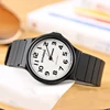 SYNOKE Men Women Analog Watch with Black Resin Band 3
