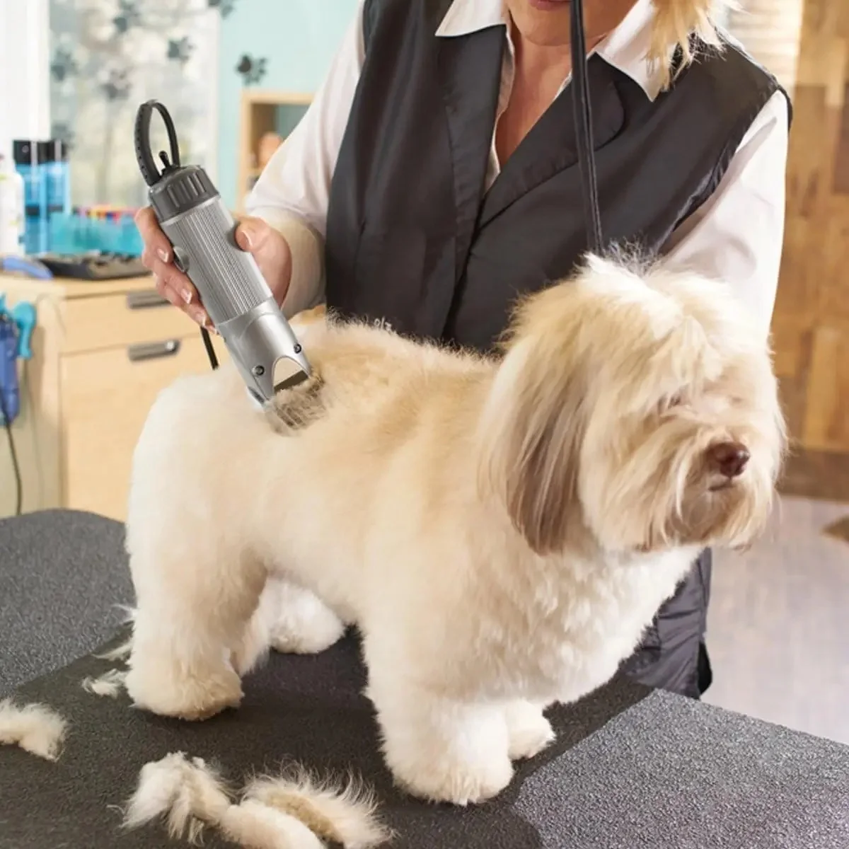 Professional Pet Dog Grooming Detachable Steel Blade Compatible with most Andis, Oster A5 & 76, Wahl KM 10 Series Animal Clipper pet grooming clipper barber hair clipper blade