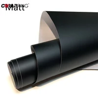 Car Wrapping Film Frosted Matte Black Bubble Free Vinyl Film Auto Color Change Decal Motorcycle Sticker Exterior Car Accessories 2