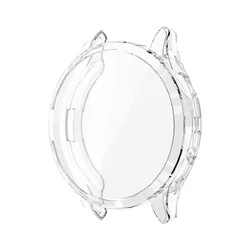 Soft TPU All - Around Protective Bumper Cover for Smartwatch - Screen Protector Case and Accessories (Transparent)
