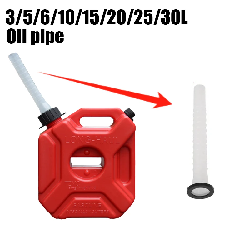 Petrol Can 3/5/6/10/15/20/25/30L Fuel Tank Jerry Can Universal Cover Vent Valve Oil pipe accessories