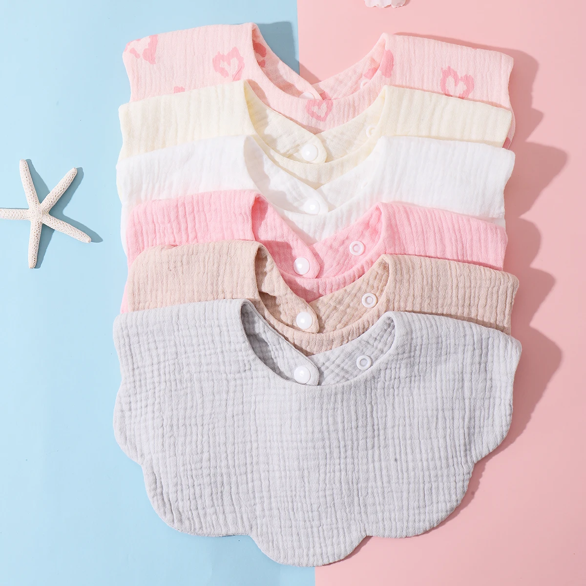 אקראי 3pc תינוק bibs תינוק bros דברים להאכיל drool בנדנה רוק מגבת פעוטות מגרדות צבע מוצק bibb אביזרים לתינוק