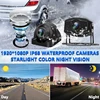 10.1 Inch 4CH Touch Screen Vehicle DVR Truck/RV/Bus AHD 1080P Camera Night Vision Monitor System Kit Reversing Parking Recorder 4