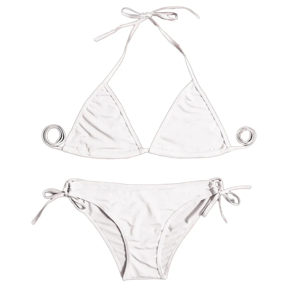 Women Swimsuit Women Thong Bikini Set Bandage Style Brazilian Swimwear Summer Accessories For Vacation Holiday Beach Pool