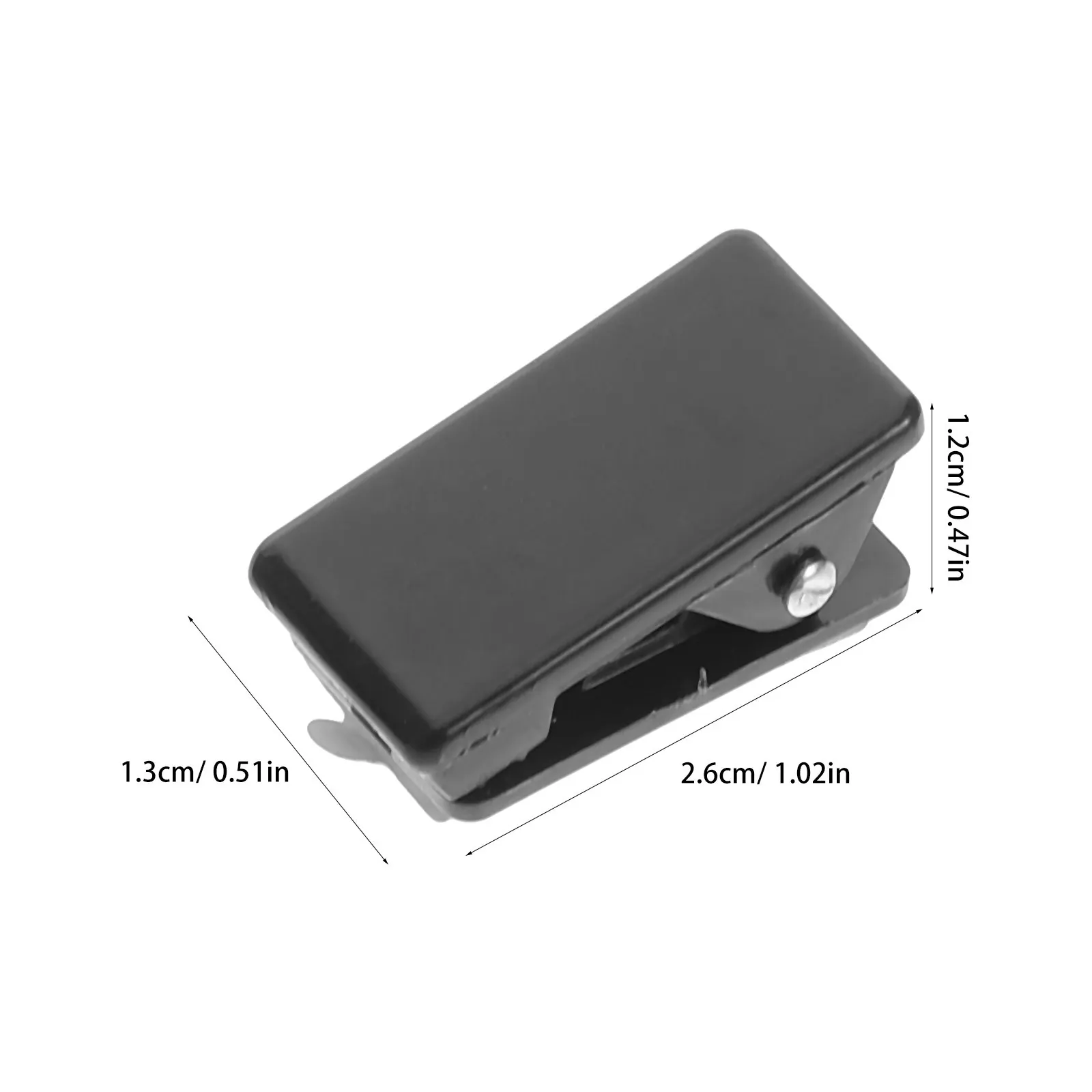 20Pcs 미니 자체 접착식 벽걸이 클립 사진용 검정색 스티커 클립 포스터 사무실 파일 정리용 태피스트리 벽걸이