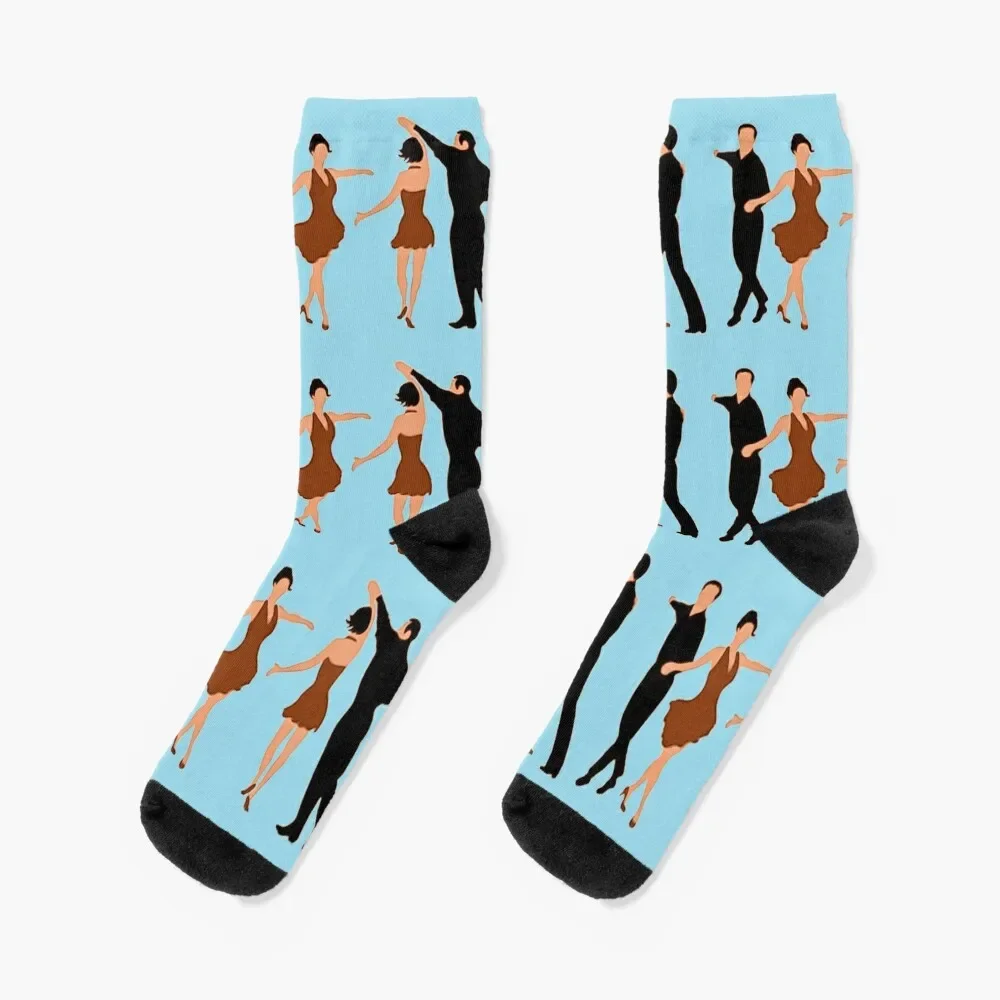 Dancing Group Socks heated happy Women's Socks Men's