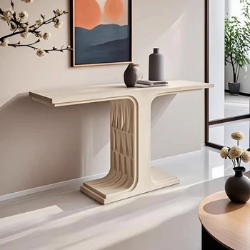 Consolle classica italiana Tavolino consolle unico premium elegante e subtilissimo, arredamento estetico ornato per ufficio, soggiorno