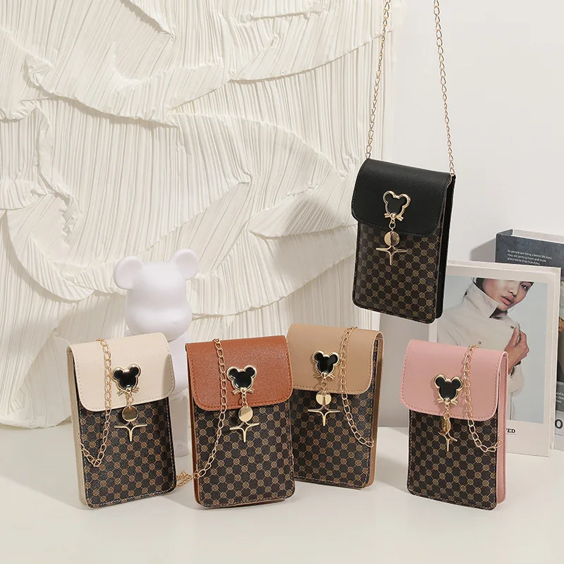 Women Purse Bags Soft Leather Wallets Cell Phone Purse Crossbody Shoulder Strap Handbag for Female Cheap Women's Bags