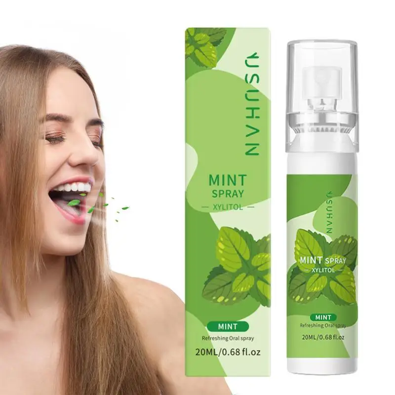 Bad Breath Mouth Spray Fresheners Oral Care Health Breath Freshener And Bad Treatments 20ml Portable