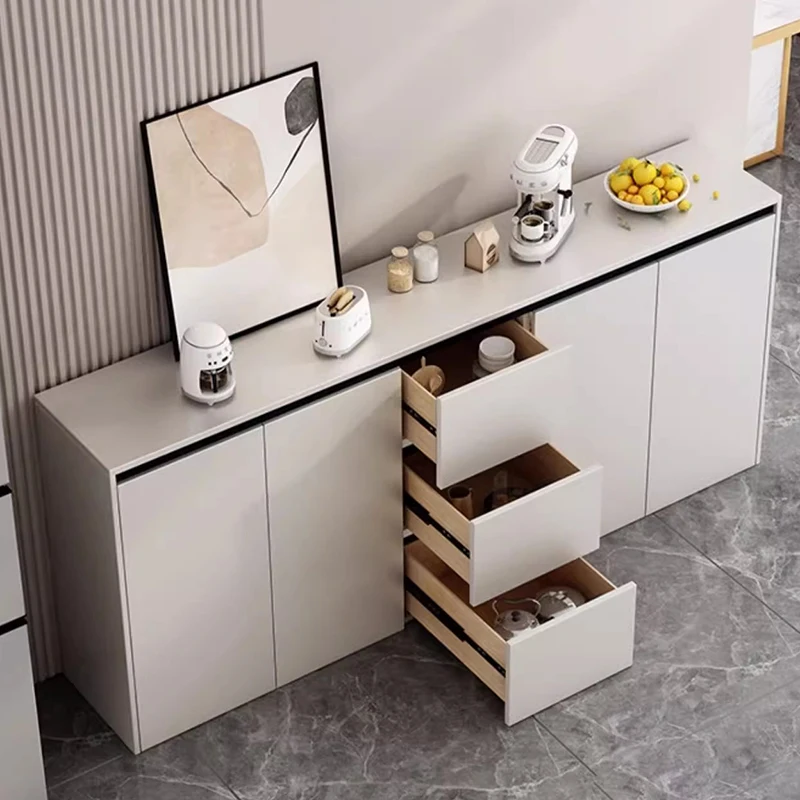 Armadi da soggiorno moderni ed eleganti Beauty Trendy Semplice armadio di stoccaggio di lusso Glamour Exquisite Vetrina Soggiorno Furniture - immagine 4