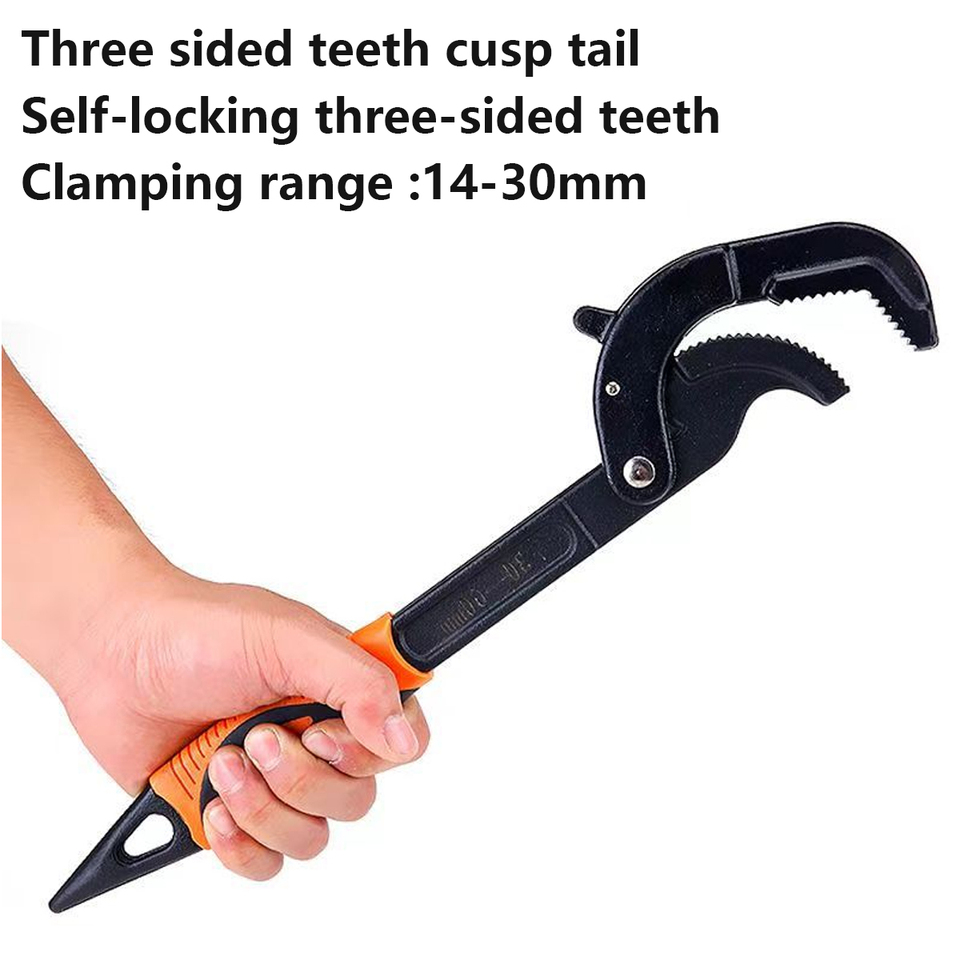 Multi functional pipe pliers universal wrench quick pipe pliers large opening universal quick water pipe wrench