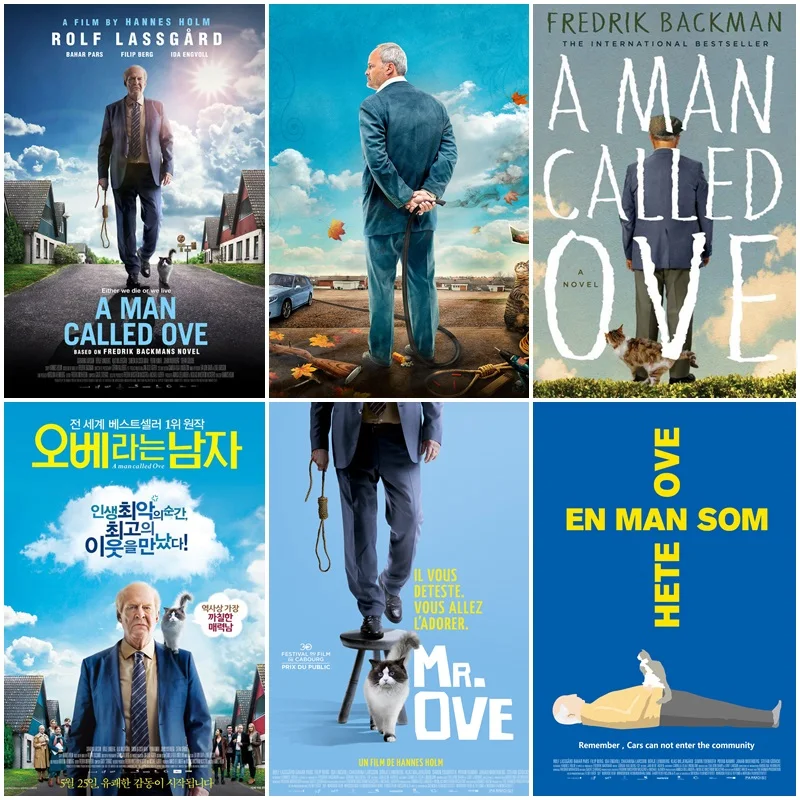 Movie A Man Called Ove Nostalgic Retro Poster Bar Hotel Home Decoration Painting Aliexpress Movie A Man Called Ove Nostalgic Retro Poster Bar Hotel Home Decoration Painting Aliexpress