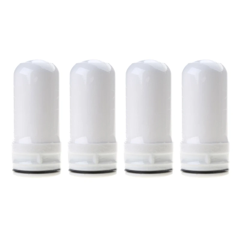 Water Tap Filter Cartridge Inner Ceramic Filter Water Purifier Dechlorination Practical Convenient 4PCS