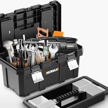 

Big Size Tool Box Profesional Safety Hardcase Plastic Tool Box Set Garage Accessories Boite A Outils Tools Packaging GTJ50