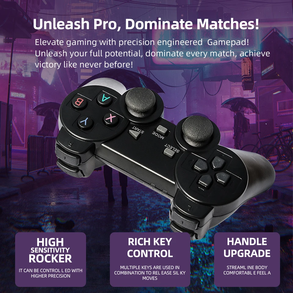 Q9 Pro Console De Jeux Rétro 4K HD, Émulateur De Jeux Rétro Avec 49000