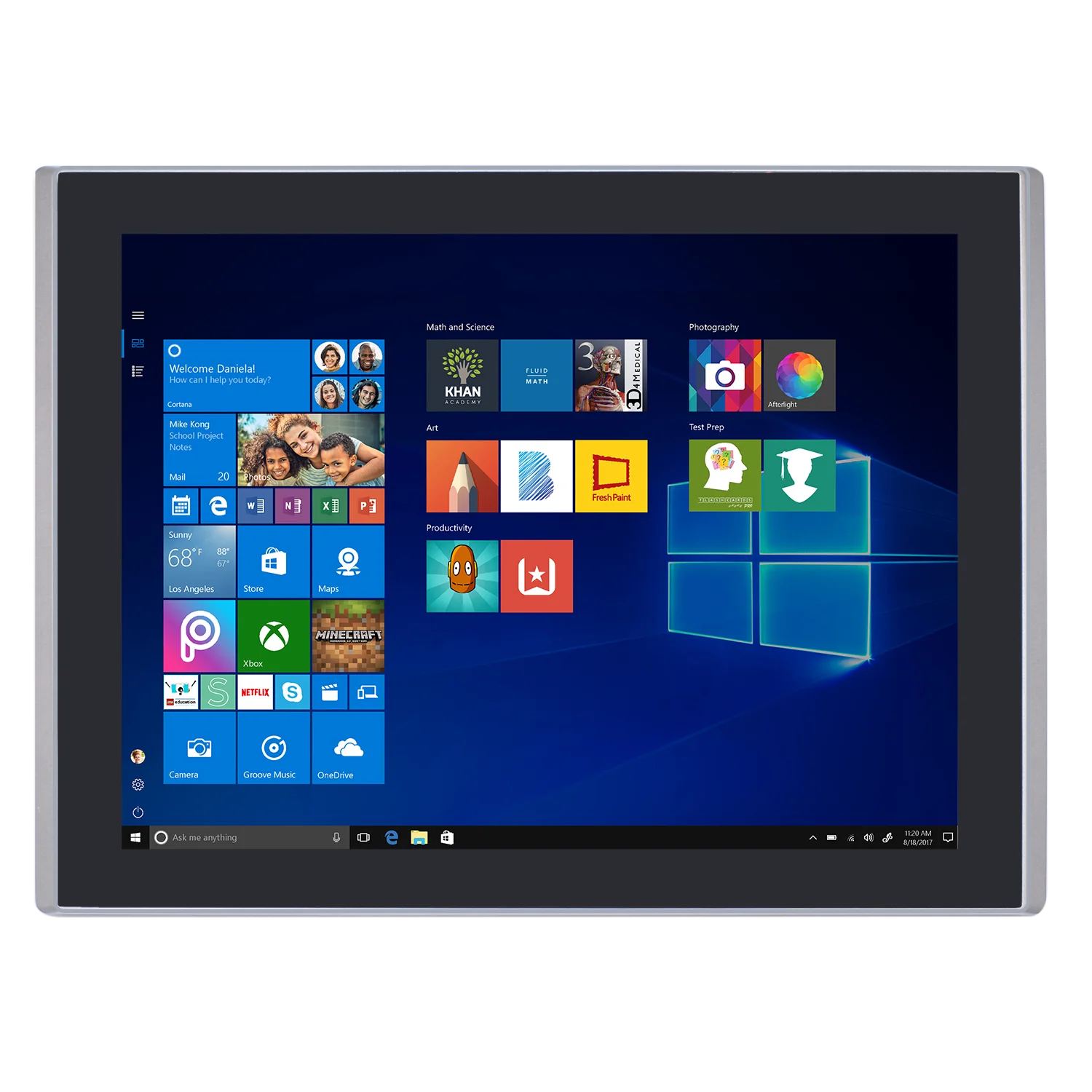 Hystou  º PC, ߰ Pos ο  Io ̴ ũž, 15.6 ġ  J1900, 4GB DDR4