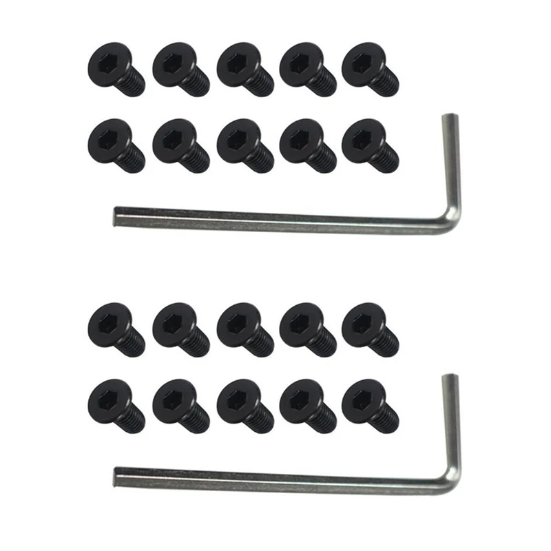 

20Pcs Scooter Handlebar Front Fork Tube Screws With Hexagon Handle Replacement Parts Kits For M365 Ninebot Es2