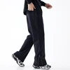 Personalized Knitted Casual Pants Men Thick Wide Leg Fashion Streetwear Designer Trousers Loose Male Zipper Pants 5