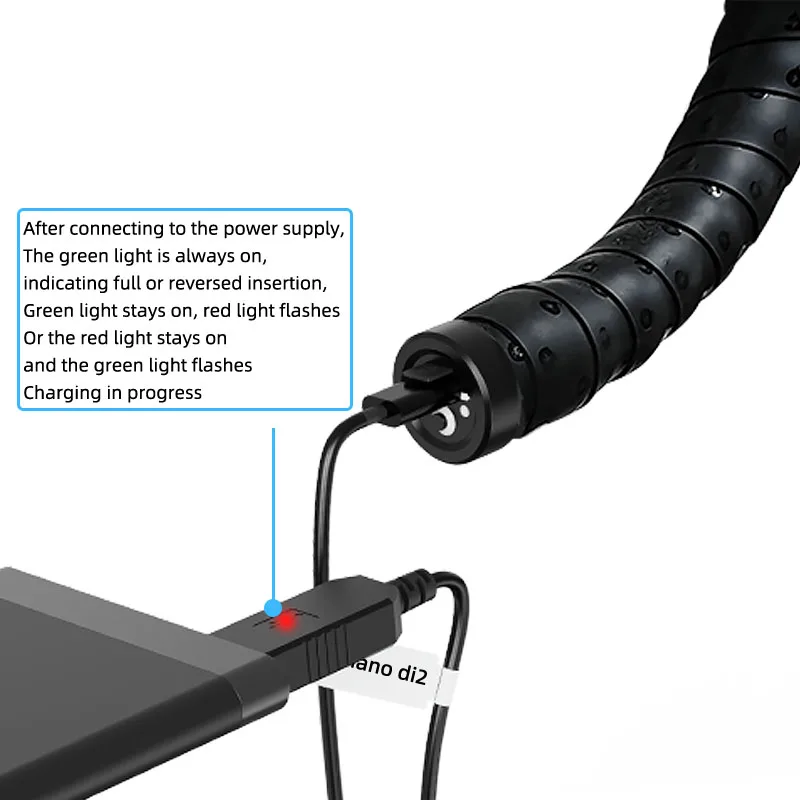 Bicycle Battery Charger Variable speed charging plug design for Shimano Di2 road mountain e-variable speed all-in-one charger with full power off