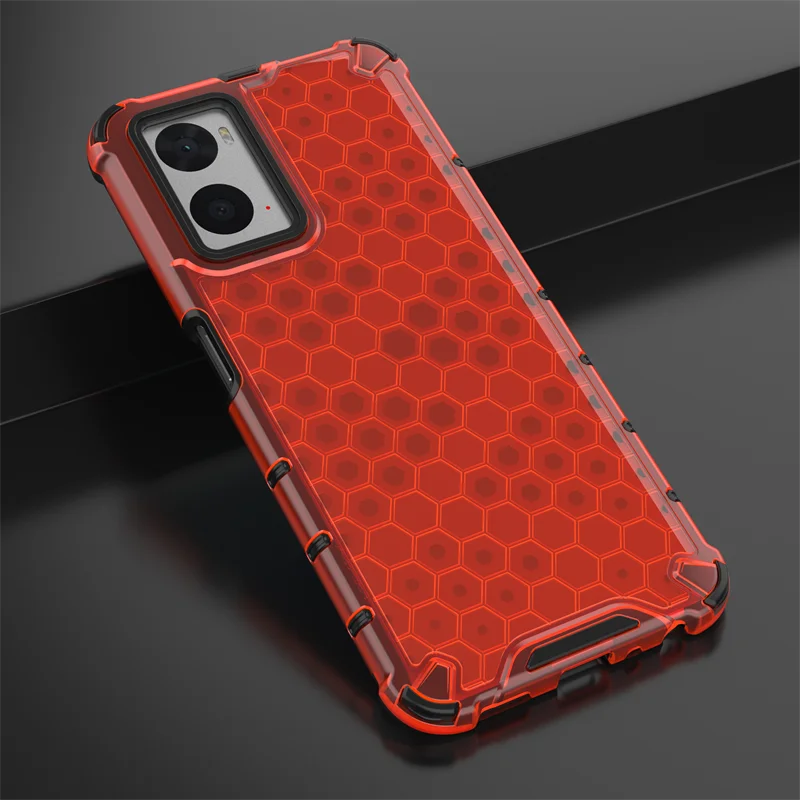 Para OPPO Realme 9 Pro Funda de lujo híbrida a prueba de golpes para Realme 9i 9 Pro + Plus Funda de silicona transparente_voghion.com
