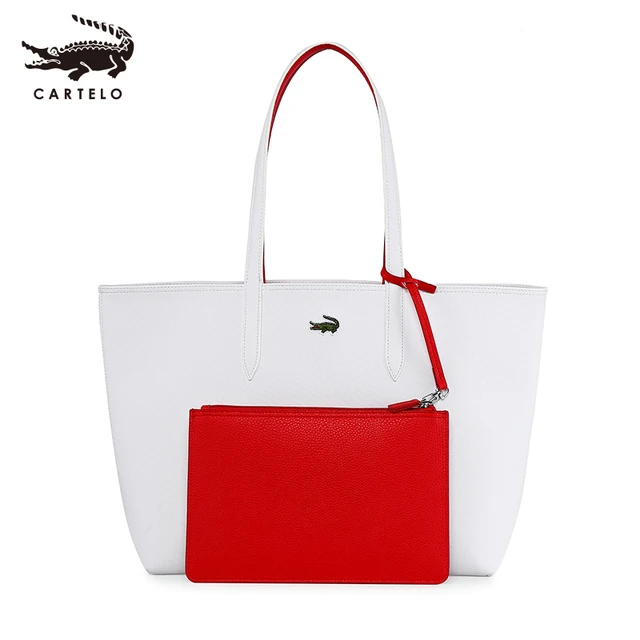 Cartelo crocodile large capacity mother in law bags women s summer new tote all match