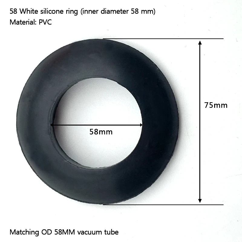 20 25 32 47 58 70 Dichtungsring 58 mm Vakuumröhre Wasserdichter Gummiring Gummiring O-Typ Silikon-Solarwarmwasserbereiter Glasrohr – Detail 8