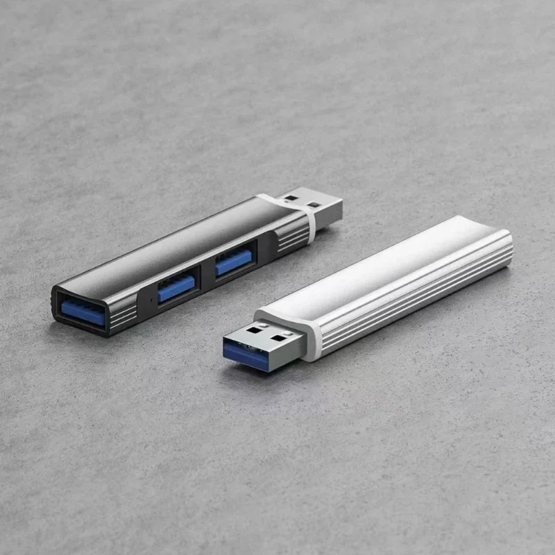 멀티 포트 USB 허브 USB 도킹 스테이션 USB 분배기 커넥터 노트북 컴퓨터 USB 어댑터 도킹 스테이션