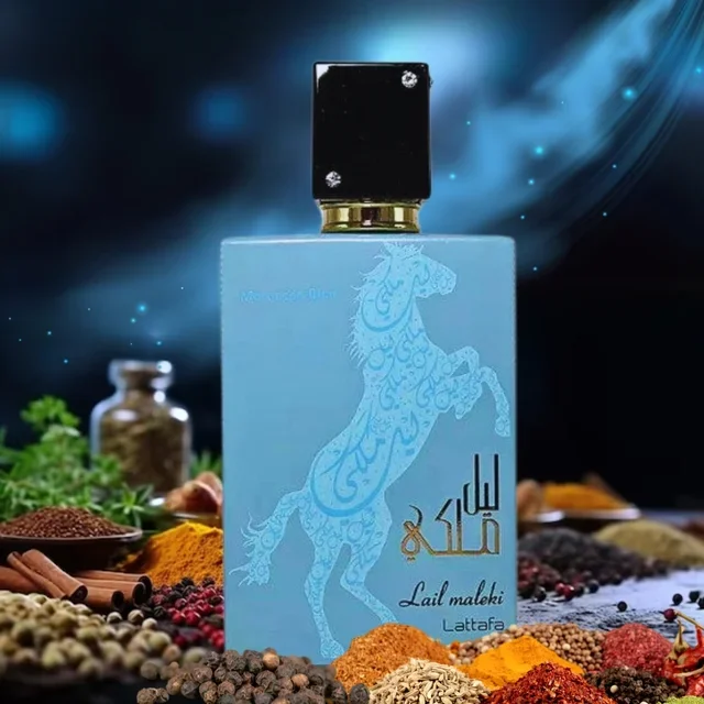LAIL MALEKI MOROCCAN BLUE BY LATTAFA EAU DE PARFUM X 100 ML.. VAPORIZADOR PARA HOMBRES_voghion.com